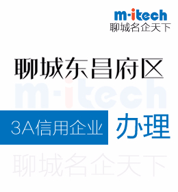 聊城東昌府區(qū)申請3A信用企業(yè)代辦理